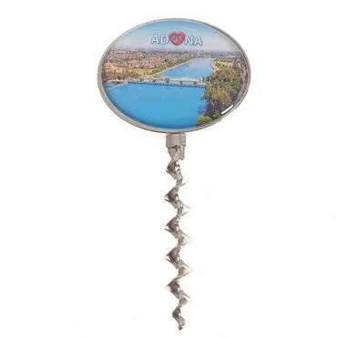 Toptan Adana Temalı Myros Metal Tirbüşon - 7