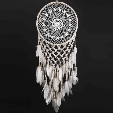 Toptan Myros 40 Cm Dantel Makrome Düş Kapani 40.d.mak