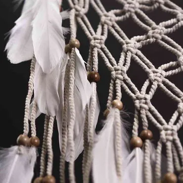 Lace Macrame Dreamcatcher - 2