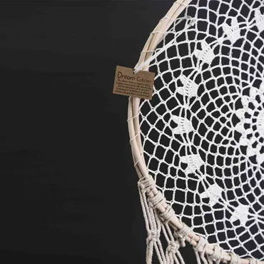 Lace Macrame Dreamcatcher - 3