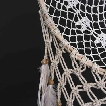 Lace Macrame Dreamcatcher - 4