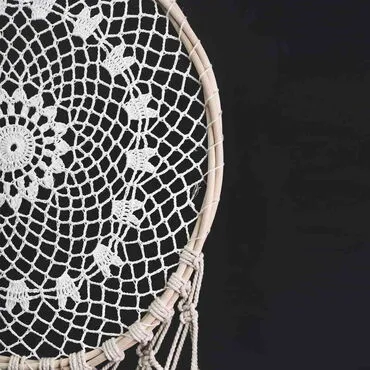 Lace Macrame Dreamcatcher - 5
