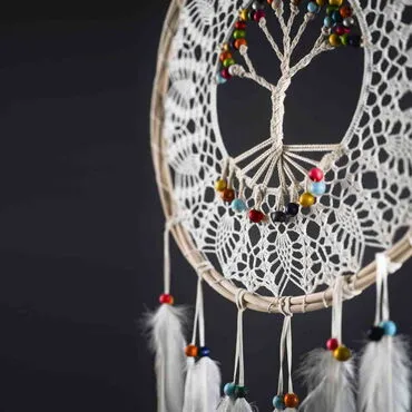 The Tree of Life Lace Macrame Dreamcatcher - Standart - 2