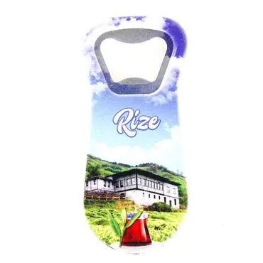 Rize Themed Customised Uv Printed  Plastic Base Plastic Base Bottle Opener 95x43 mm - 4