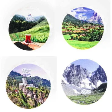 Rize Themed Customised UV Printed Bottle Cap Shaped Plastic Base Bottle Opener 58x15 mm - 3