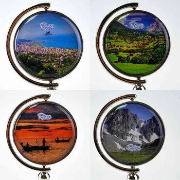 Rize Themed Collectible Souvenir Metal Bell 44x90 mm - 3