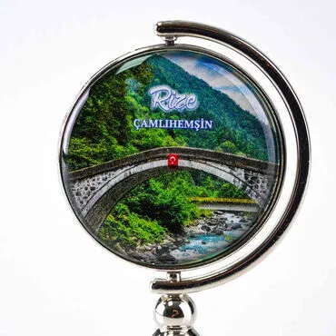 Rize Themed Collectible Souvenir Metal Bell 44x90 mm - 5