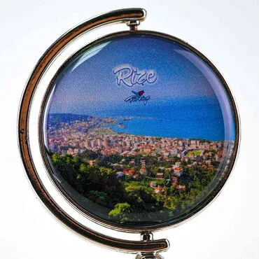 Rize Themed Collectible Souvenir Metal Bell 44x90 mm - 7