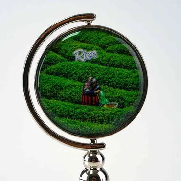 Rize Themed Collectible Souvenir Metal Bell 44x90 mm - 10