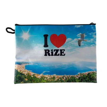 Toptan Rize Temalı Dijital Baskılı Kanvas Plaj Çantası - 5