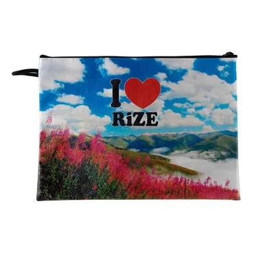 Toptan Rize Temalı Dijital Baskılı Kanvas Plaj Çantası - 7