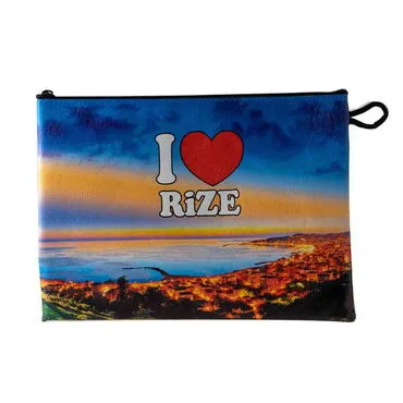 Toptan Rize Temalı Dijital Baskılı Kanvas Plaj Çantası - 9