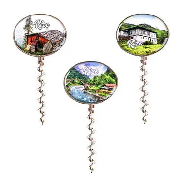 Toptan Rize Temalı Myros Metal Tirbüşon - 2
