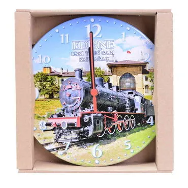 Edirne Themed Epoxy Wall Clock Home Decoration 20 Cm - 3