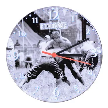 Edirne Themed Epoxy Wall Clock Home Decoration 20 Cm - 10