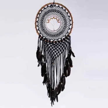 Lace Macrame Dreamcatcher - 7