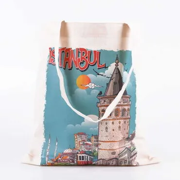 Customazible Digital Printed Tote Bag 35x40 cm