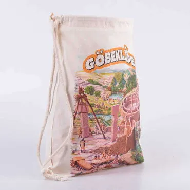 Toptan Özelleştirilebilir Dijital Baskılı Ham Bez Sırt Çantası 33x43 cm - Standart - 2