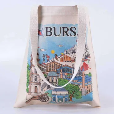 Customazible Digital Printed Kanvas Bag 35x40 cm