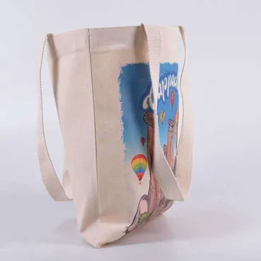City Themed Digital Printed Kanvas Bag 35x40 cm - Standart - 2