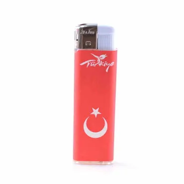 Turkey Themed UV Plastic White Printed Lighter