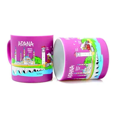 Adana Themed Customised Serigraphy Printed Ceramic Mug 82x90 mm - 2