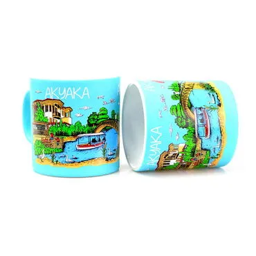 Akyaka Themed Customised Serigraphy Printed Ceramic Mug 82x90 mm - 2
