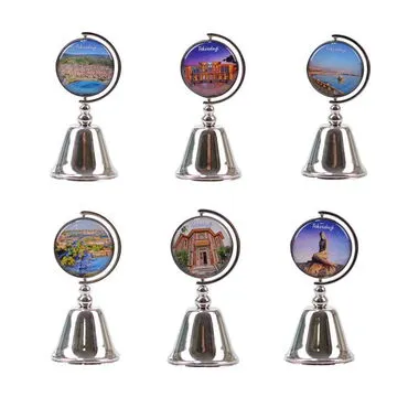 Tekirdag Themed Collectible Souvenir Metal Bell 44x90 mm - 8