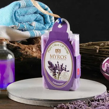 Toptan Lavanta İpli̇ Boncuklu Sabun