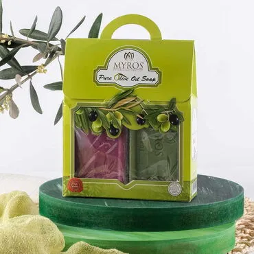 Natural Soap Set Box of 4 Pcs - Standart - 2