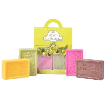Natural Soap Set Box of 4 Pcs - Standart - 4