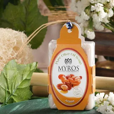 Toptan Argan İpli̇ Boncuklu Sabun