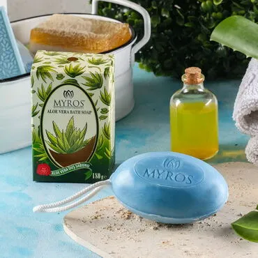 Toptan 180 Gr.aloevera İpli̇ Banyo Sabunu