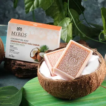 Toptan Myros 2x75 Gr Hi̇ndi̇stan Cevi̇zi̇ Yağli Sabun