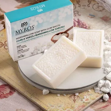 Toptan Myros 2x75 Gr Damla Sakizli Marshmallow Sabun - Standart - 2