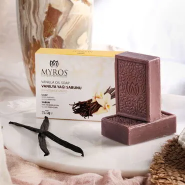 Toptan Myros 2x75 Gr Vani̇lya Yaği Sabunu