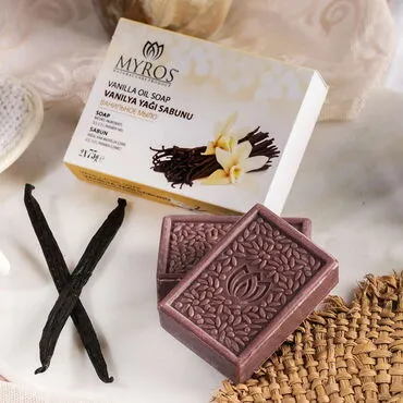 Toptan Myros 2x75 Gr Vani̇lya Yaği Sabunu - SAB500(2) - 2
