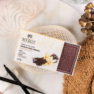 Toptan Myros 2x75 Gr Vani̇lya Yaği Sabunu - SAB500(2) - 3