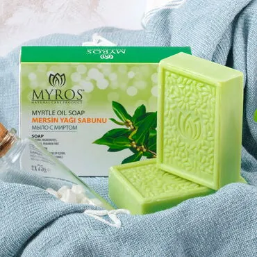 Myrtle Oil Soap Set Of 2 Pcs 75 gr each - Standart - 4