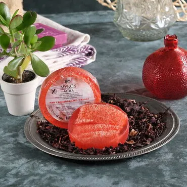 Toptan 200 Gr. Nar Esansli Kabak Li̇fli̇ Vücut Bakim Sabunu