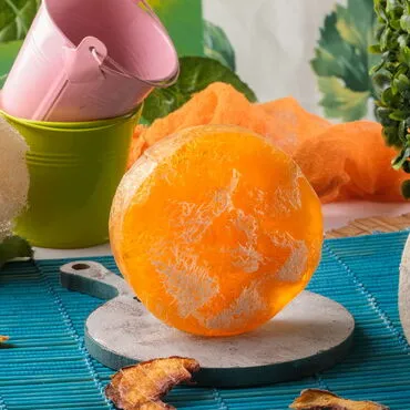 Toptan 200 Gr.nektar Esansli Kabak Li̇fli̇ Vücut Bakim Sabunu 