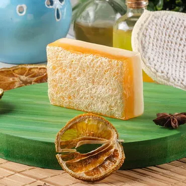 Toptan 100 Gr.d.dörtgen Mandali̇na Esansli Kabak Li̇fli̇ Vücut Bakim Sabunu  - Standart - 2