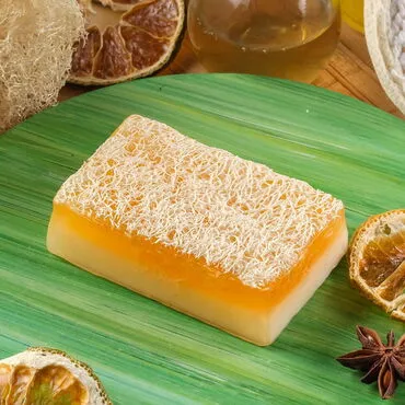 Toptan 100 Gr.d.dörtgen Mandali̇na Esansli Kabak Li̇fli̇ Vücut Bakim Sabunu  - Standart - 3