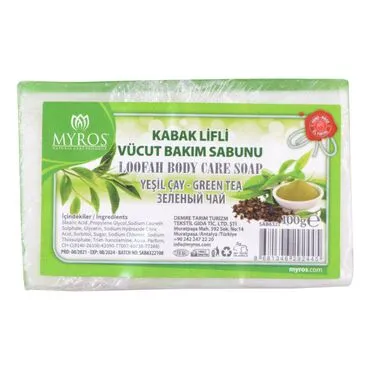 Toptan 100 Gr.d.dörtgen Yeşi̇lçay Esansli Kabak Li̇fli̇ Vücut Bakim Sabunu  - Standart - 6