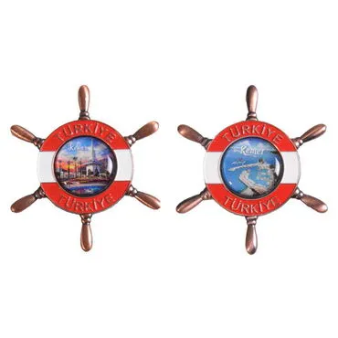 Toptan Kemer Temalı Metal Myros Dumen Magnet - 2