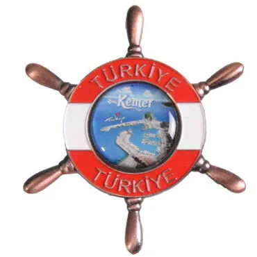 Toptan Kemer Temalı Metal Myros Dumen Magnet - 4