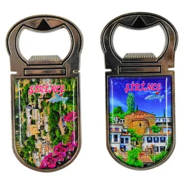 Şirince Themed Metal Magnetic Opener 40x90 mm - 3