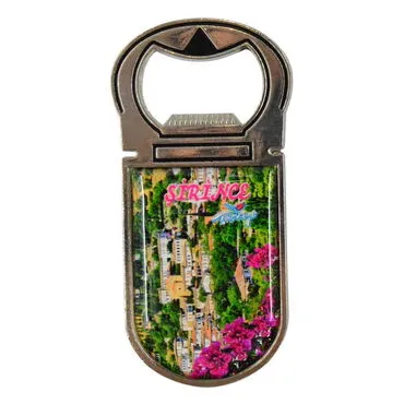 Şirince Themed Metal Magnetic Opener 40x90 mm - 5