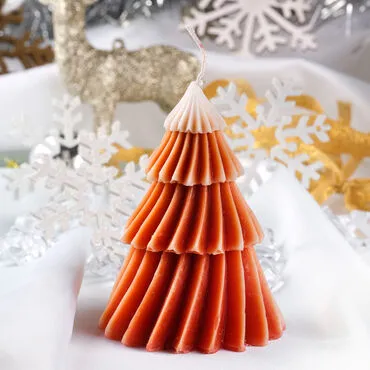 Hat Pine Tree Candle