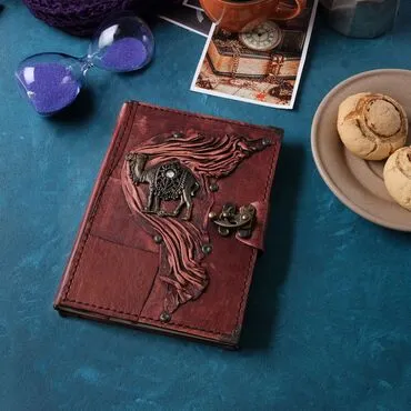 Camel Themed Medium Leather Notebook
